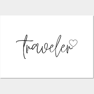 Traveler, Love for Travel Posters and Art